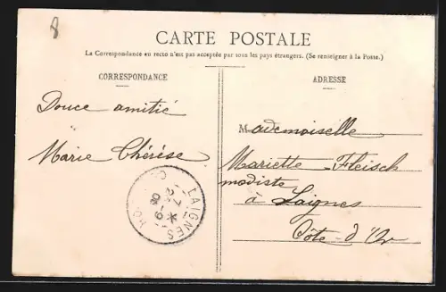 AK Ste-Colombe-sur-Seine /Côte-d`Or, Cours de la Seine et Viaduc du Chemin de fer