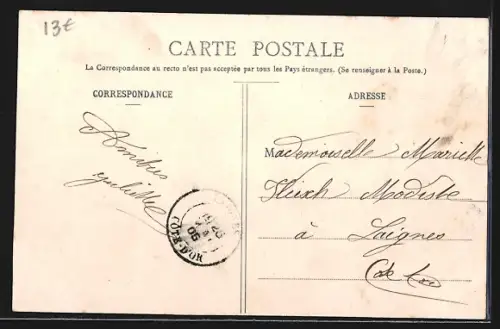 AK Ste-Colombe-sur-Seine, Viaduc du Chemin de Fer P.-L.-M.