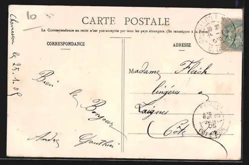 AK Chamesson-sur-Seine /Côte-d`Or, Vue générale des Usines