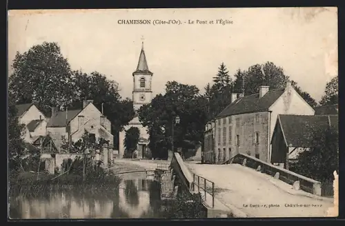 AK Chamesson, Le Pont et l`eglise