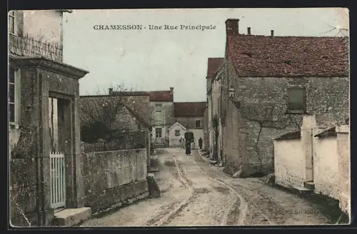 AK Chamesson, Une Rue Principale, Strassenpartie
