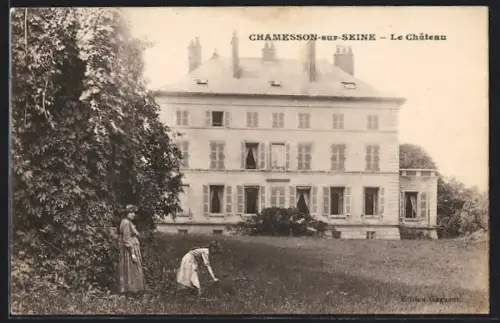 AK Chamesson-sur-Seine, Le Château