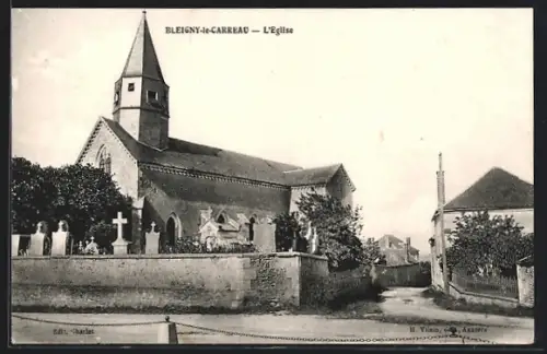 AK Bleigny-le-Carreau, L`Eglise