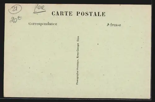 AK Bèze /Côte-d`Or, Au raisin d`Or, Hôtel Chambrette