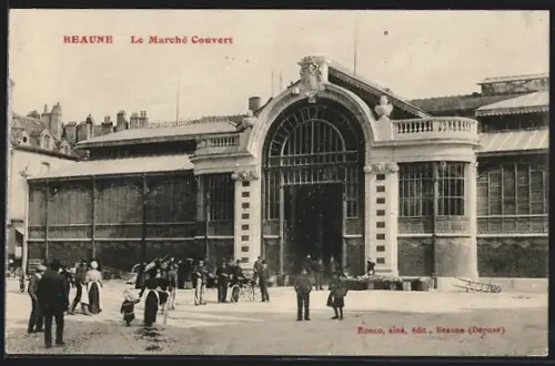 AK Beaune, Le Marché Couvert, Markthalle