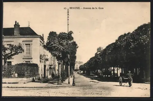 AK Beaune, Avenue de la Gare