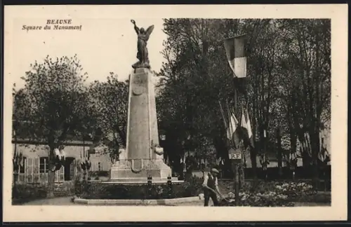 AK Beaune, Square du Monument