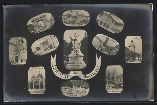 AK Beaune, Notre Dame, La Caserne, Hôtel-Dieu