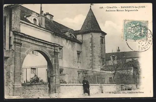 AK Baigneux-les-Juifs, Ancienne Maison Seigneuriale