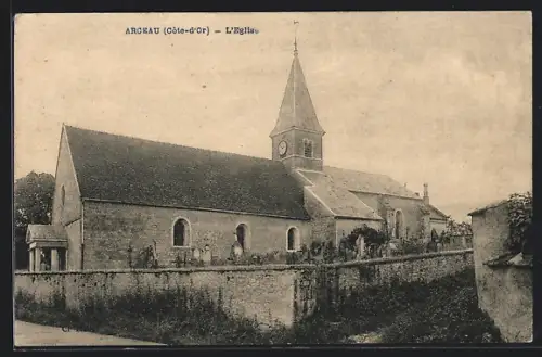 AK Arceau /Côte-d`Or, L`Eglise