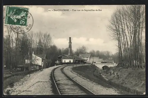 AK Ste-Colombe, Une vue de Septveilles-le-Bas