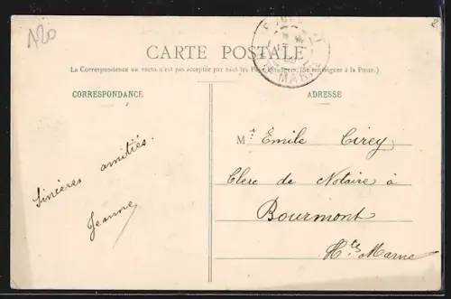 AK Ste-Colombe, Une vue de Septveilles-le-Bas