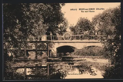 AK Recey-sur-Ource, Vue sur l`Ource