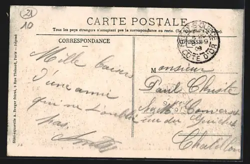 AK Recey-sur-Ource, Ancienne Porte de la Chartreuse de Lugny