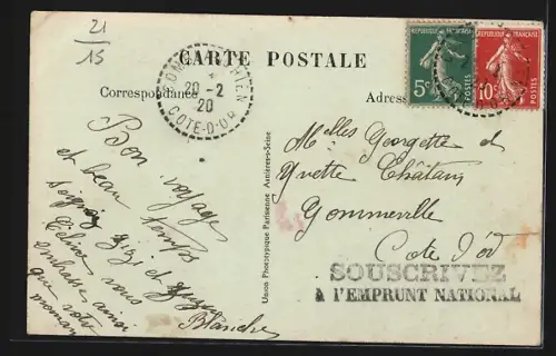 AK Comblanchien, La Mairie