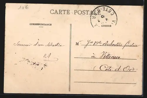 AK Chatillon-s-Seine, Inondations 1910, La Perthuis-au-Loup