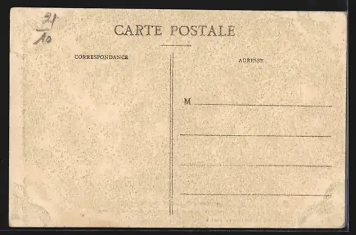 AK Chatillon-sur-Seine, Inondations des 20 et 21 Janvier 1910 - Pont des Halles