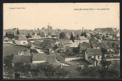 AK Saulieu /C.-d`Or, Vue generale