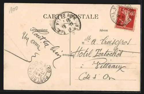 AK Pont-Royal /C.-d`Or, Vue sur le canal