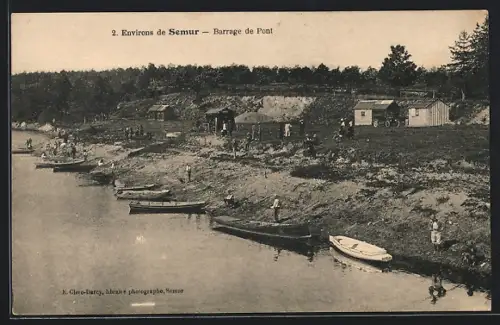 AK Pont /Semur, Barrage de Pont