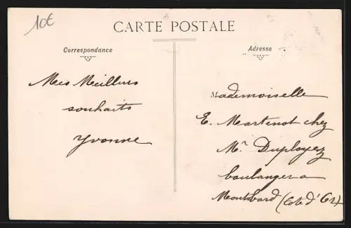 AK Rochette, Le Chateau de la Rochette, Vue prise du Parc