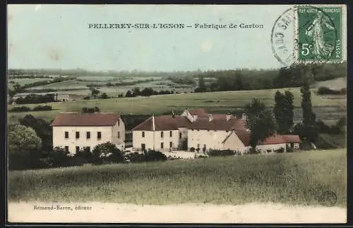 AK Pellerey-sur-L`Ignon, Fabrique de Carton