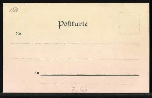 Lithographie Heilbronn, Schwäbische Tracht, Reklame für Stern-Kaffee Seelig