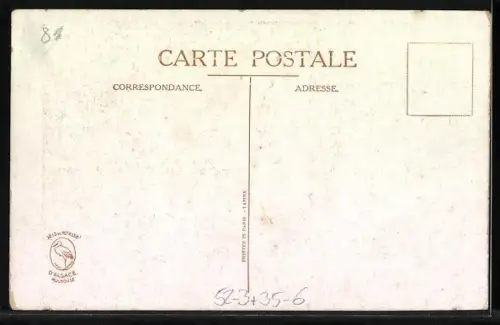 AK Zwei Kartoffeln unterhalten sich, Reklame für La Potasse d`Alsace, Metamorphose
