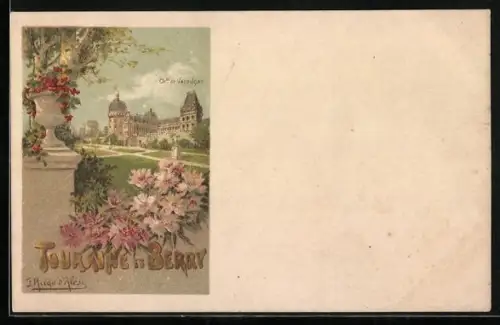 Künstler-AK sign. A. d`Alesi: Valencay, Le Chateau, Touraine et Berry, Tourismus