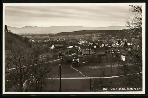 AK Gränichen, Unterdorf, Teilansicht
