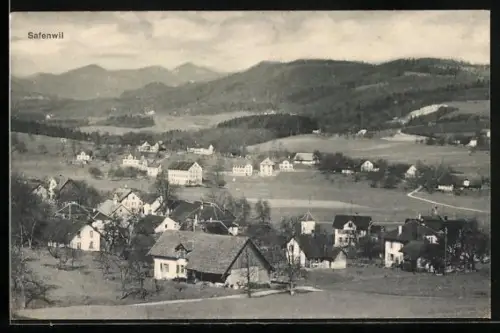 AK Safenwil, Teilansicht mit Kapelle