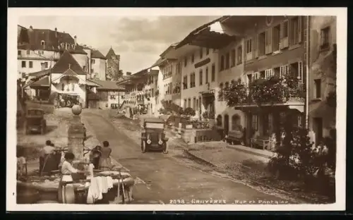 AK Gruyère, Rue et Fontaine