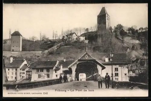 AK Fribourg, le pont de bois