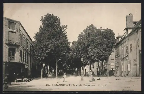 AK Sézanne, Le Mail de Provence