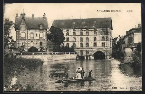 AK Anglure /Marne, L`Ille