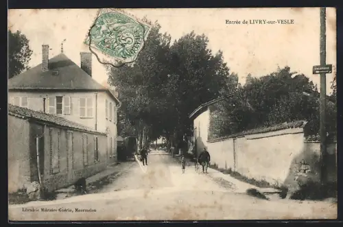 AK Livry-sur-Vesle, L`Entrée