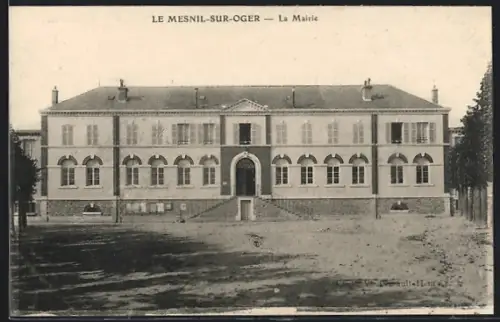 AK Le Mesnil-sur-Oger, La Mairie