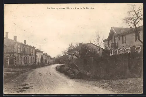 AK La Grange-aux-Bois, Rue de la Derrière