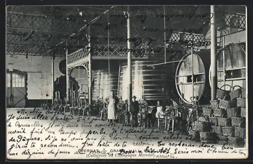 AK Épernay, Mercier & Cie. Champagne, Grand Hall Cote Est