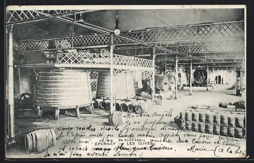 AK Épernay, Mercier & Cie. Champagne, Les Cuves