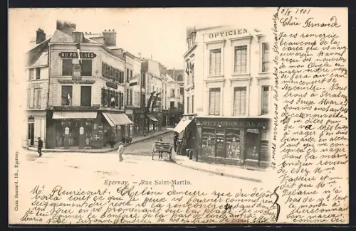AK Épernay, Rue Saint-Martin