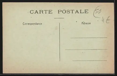 AK Savigny-sur-Ardre, Entrée Ouest après la retraite des Allemands 1918