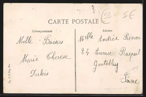 AK Savigny-sur-Ardres, Place du Haut