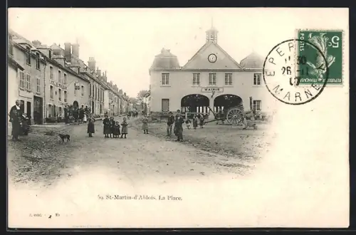 AK St-Martin-d`Ablois, La Place, Mairie