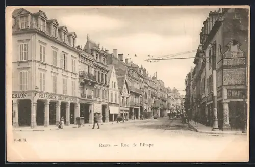AK Reims, Rue de l`Etape