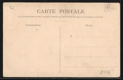 AK Reims, La Rue de l`Etape