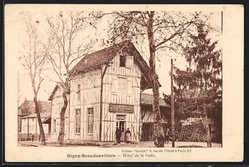 AK Gigny-Brandonvillers, Hotel de la Gare