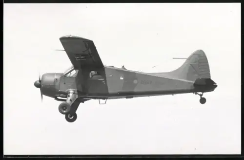 Fotografie Flugzeug Einmotoriger Hochdecker der US-Army