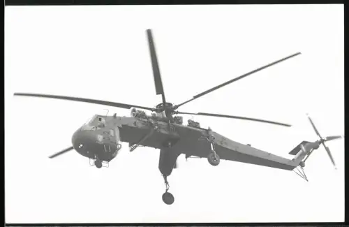 Fotografie Hubschrauber / Helikopter Sikorsky CH-54 Tarhe Wiesbaden
