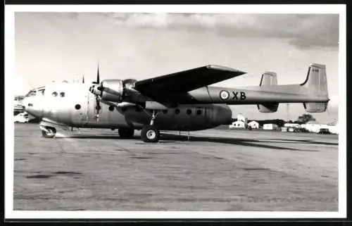 Fotografie Flugzeug Nord Noratlas der Royal Air Force